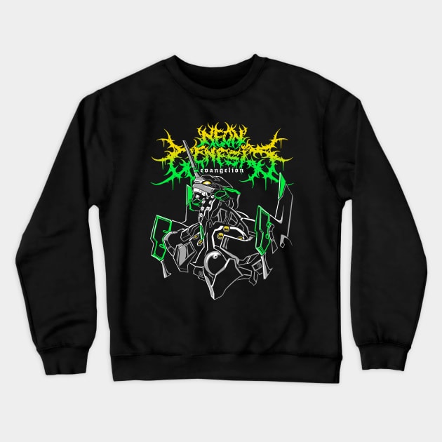 Neon Genesis Metal Crewneck Sweatshirt by Dicky